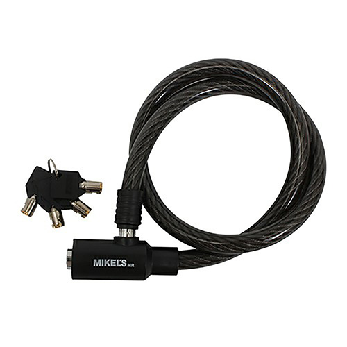 [MIK-C-1690] CANDADO DE CABLE LLAVE REDONDA 90cm