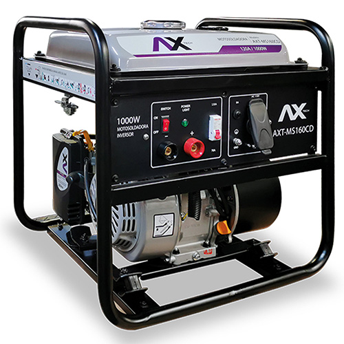 MOTOSOLDADORA GASOLINA 70/130 AMP 110 V/60HZ 7 HP 1,000 W CD