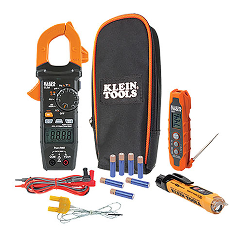 KIT DE HVAC + MULTIMETRO DE GANCHO CL320 + TERMOMETRO + NCVT3P