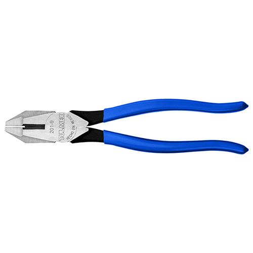 PINZA DE ELECTRICISTA CLASICA 9 MANGO AZUL BLISTER