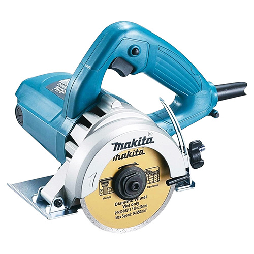 CORTADORA DE MARMOL CORTE A 45° C/DISCO Y ESTUCHE 125mm 1,400 W