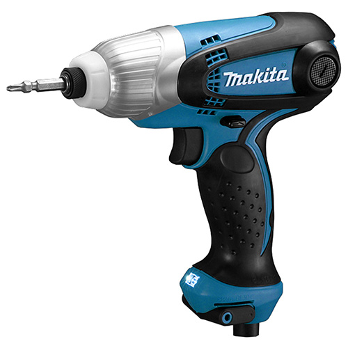 [MAK-TD0101F] DESTORNILLADOR DE IMPACTO 1/4 0-3,200 IMP/MIN 230 W CABLE 2.5M Y TORQUE 100NM