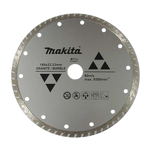 DISCO DE DIAMANTE P/USO GENERAL TURBO 7 P/GRANITO Y MARMOL (MAA-D44317)