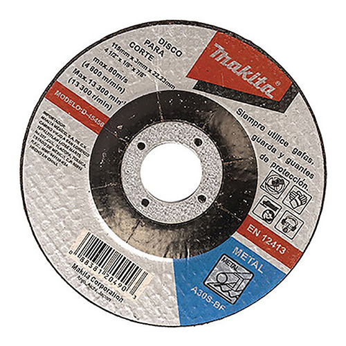 DISCO P/CORTE METAL 7 X 7/8 X 3mm (LARGA VIDA) INDUSTRIAL (MAA-D45484)