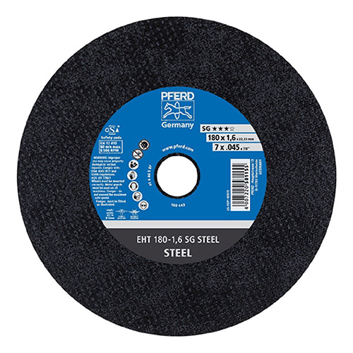 DISCO P/CORTE ACERO AL CARBON 7 X 1.6mm X 7/8 SUPERDELGADO SG-ELASTIC