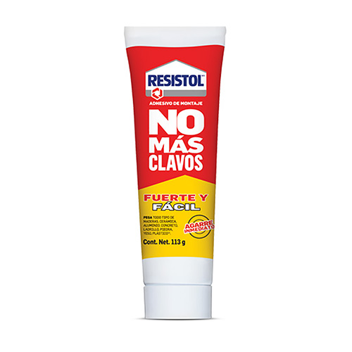 RESISTOL NO MAS CLAVOS FUERTE Y FACIL TUBO 113ML ( ANTES 2098023)