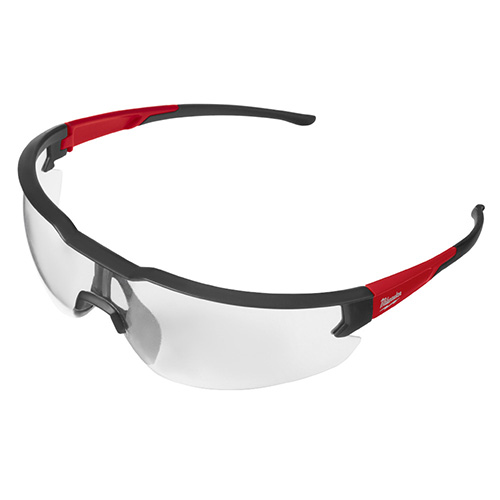 LENTE DE SEGURIDAD TRANSPARENTE ANTIEMPAÑANTE Y ANTIRAYADURA MODELO MILWAUKEE 20