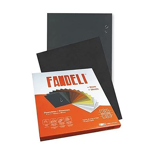 LIJA DE ESMERIL GRANO 40 (FAN-X8640) (PAQ. 25 PZAS.)