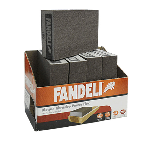 BLOQUE ABRASIVO ALO 150P (POWER FLEX) (PAQ. 5 PZAS.)