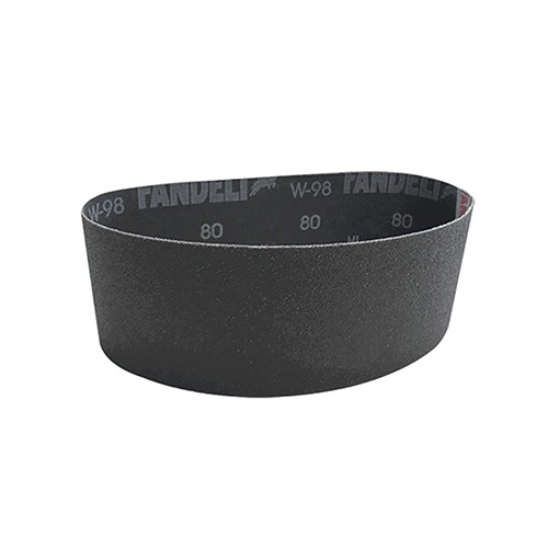 MINIBANDA TELA 3 X 21 (NEGRA) GRANO 60 P/VIDRIO Y METALES NO FERROSOS (PAQ. 5 PZAS.)