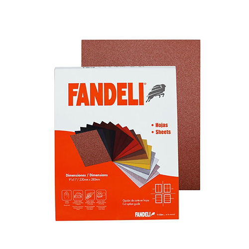 LIJA DE ESMERIL GRANO 220 (FAN-J86220) (PAQ. 50 PZAS.)