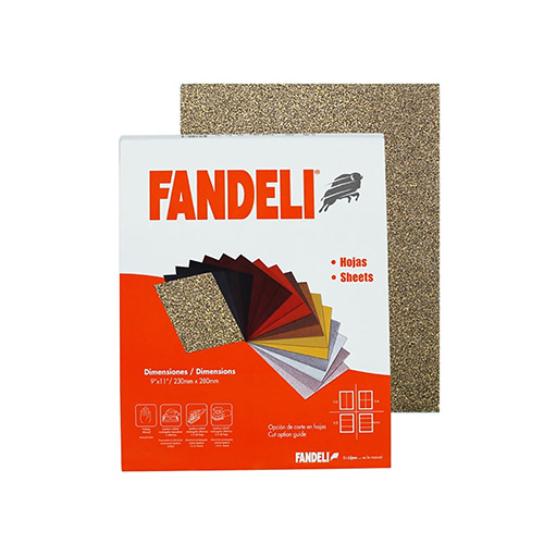 LIJA DE MADERA GRANO 80 (FAN-D08180) (PAQ. 50 PZAS.)