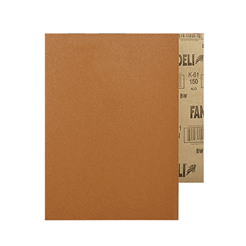 LIJA DE MADERA GRANO MEDIANO (FAN-K61M) (PAQ. 50 PZAS.)