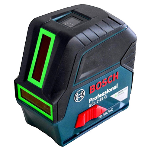 [BOI-0601066J00] NIVEL LASER HOR./VERT. C/PLOMADA 15m C/LUZ VERDE Y ACCESORIOS P/MONTAJE (BOI-1066-J00)