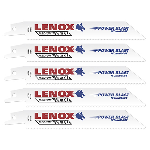 SIERRA SABLE BIMETALICA 6 X 10 DPP 6 3/4 0.035 (EMPAQUE 5 PZAS.)