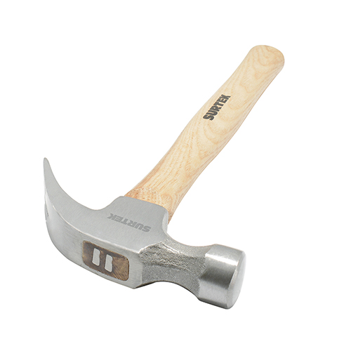 MARTILLO DE UÑA CURVA MANGO DE ENCINO DE 16oz