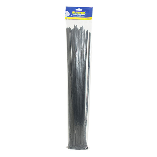 CINCHO DE PLASTICO NEGRO 300 X 4.6mm (50 PZAS.)