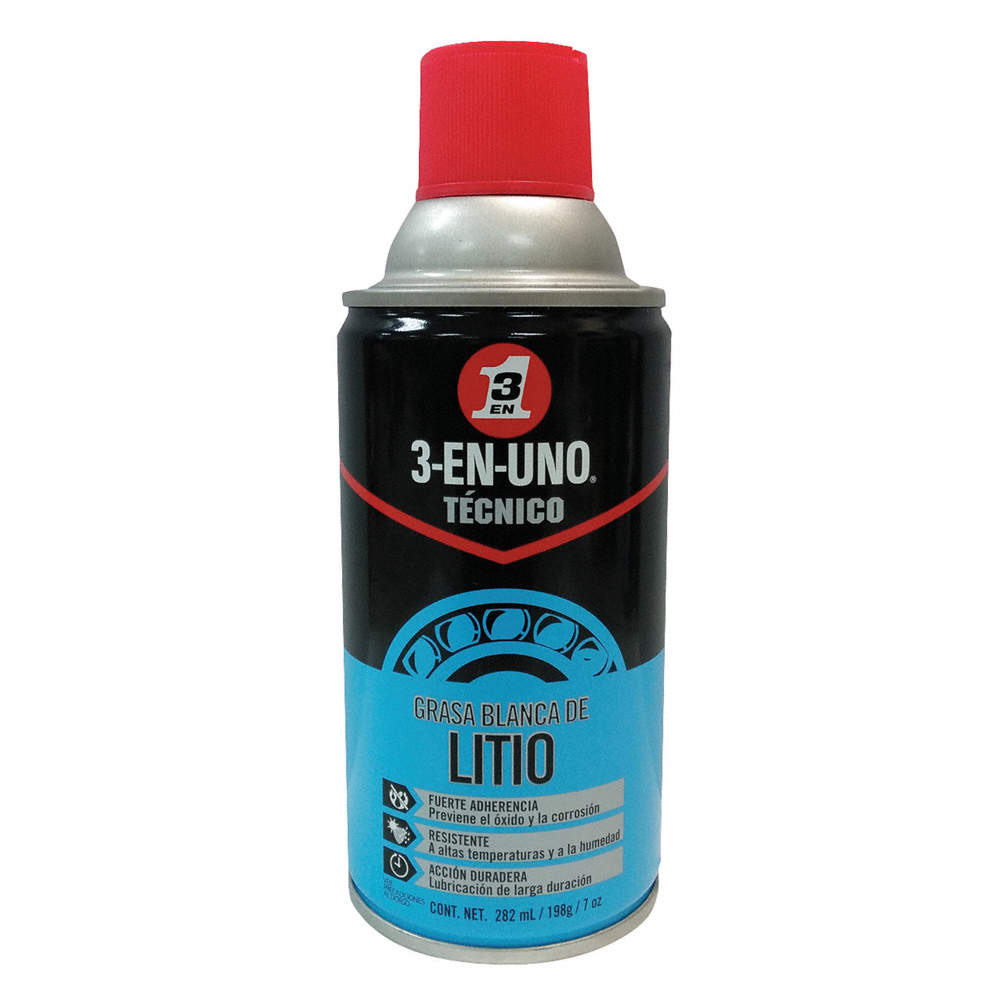 GRASA BLANCA DE LITIO EN AEROSOL 282 ml P/EVITAR OXIDO Y CORROSION