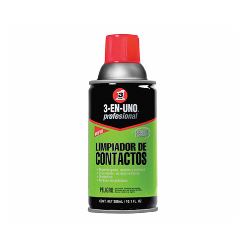 LIMPIADOR DE CONTACTOS EN AEROSOL 300 ml DIELECTRICO P/CIRCUITOS Y EQUIPOS ELECT.