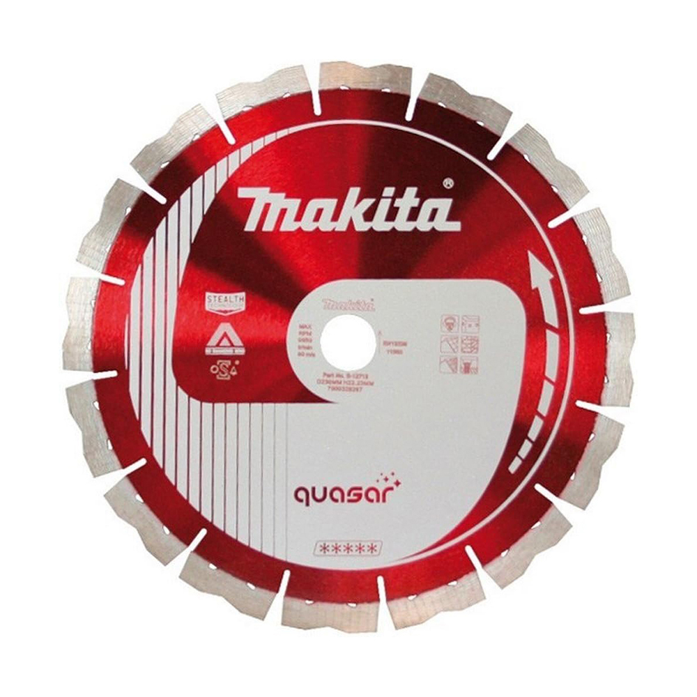 DISCO DE DIAMANTE SEGMENTADO (QUASAR) 14 PARA CONCRETO