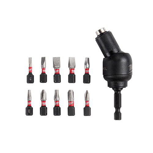 JUEGO DE 11 PIEZAS PUNTAS CON ADAPTADOR DE 30* KNUCKLE