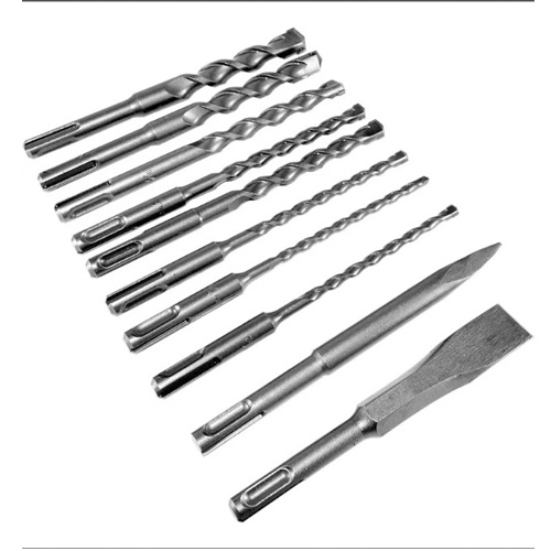 JUEGO DE BROCAS Y CINCELES SDS PLUS 10 PZAS PARA CONCRETO C/ESTUCHE MAKITA