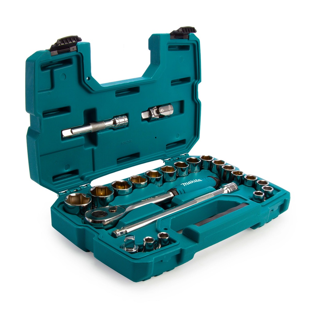 [MAA-B-65589] JUEGO DE MECANICO DE 23 PZAS. DE 1/2 MILIMETRICO MAKITA CON ESTUCHE