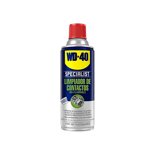 WD 40 LIMPIADOR DE CONTACTOS EN AEROSOL NO FLAMABLE DE 13 OZ 296 ML