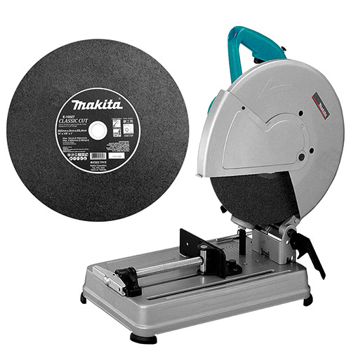 [MAK-2414NB+C02] COMBO CORTADORA DE METALES DE 14 DE 2,000 WATTS + 10 DISCOS CORTE DE METAL DE 14 PULG. E-10827-25