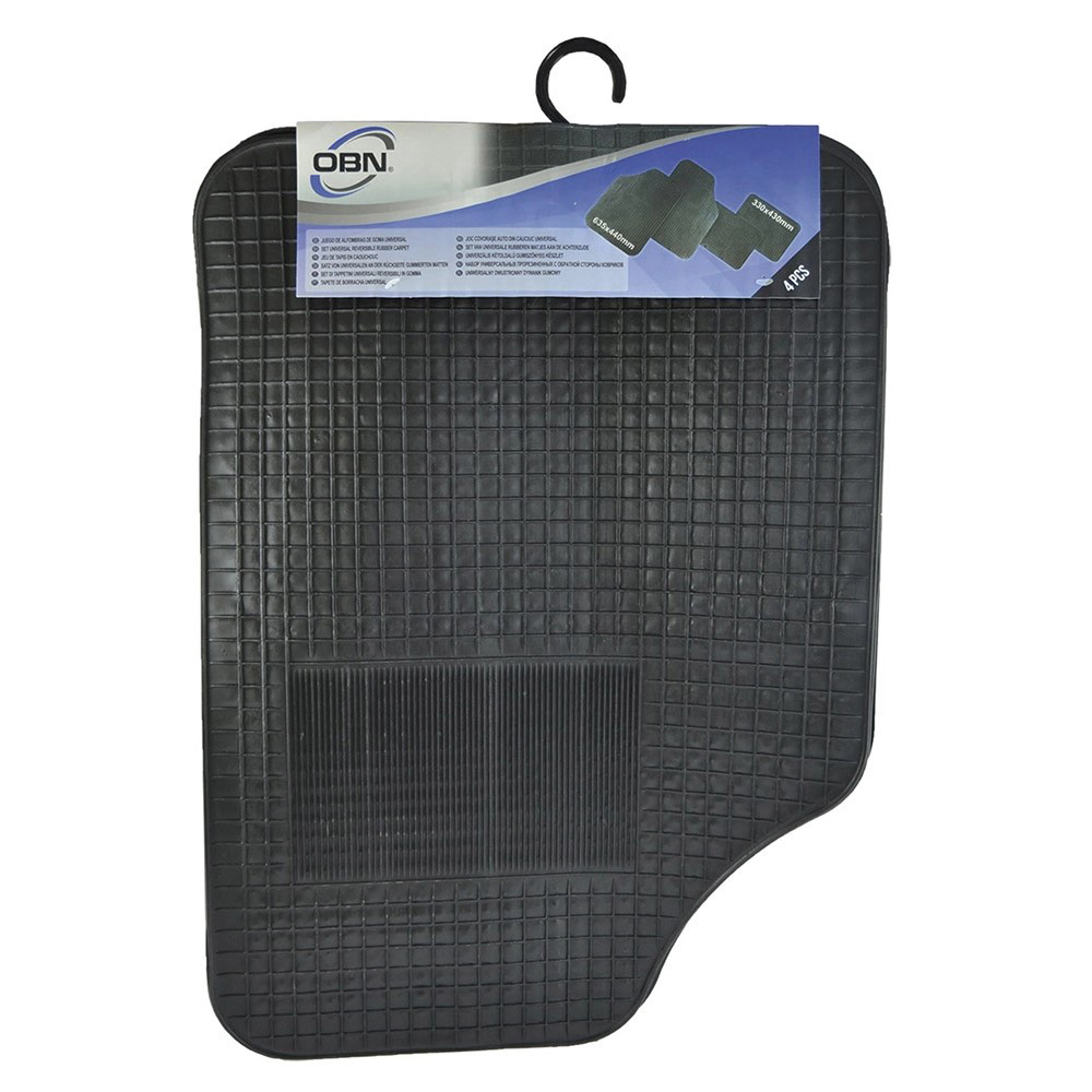 TAPETE DE GOMA UNIVERSAL INCLUYE 4 PZAS