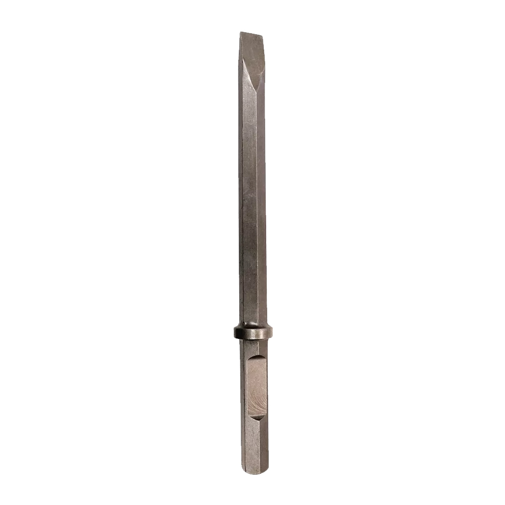 CINCEL PLANO HEXAGONAL C/ZANCO DE 1 1/8 X 520 MM X 1 PULG