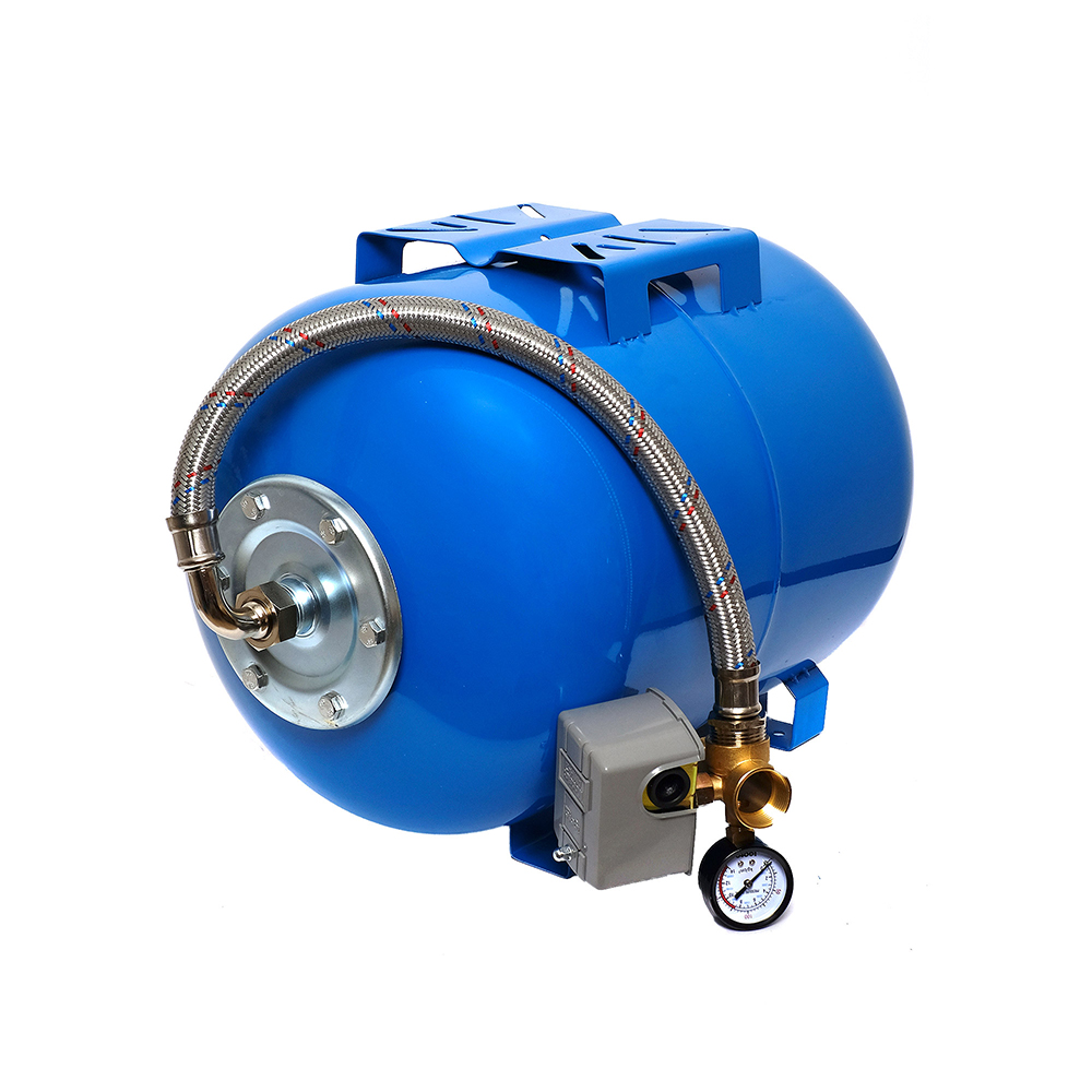 [IGO-TH-50] TANQUE HIDRONEUMATICO DE 43 LTS INC. MANOMETRO, CONECTOR, AUTOMATICO Y MANGUERA IDEAL PARA PKM60, QB60,QB70 Y QB80