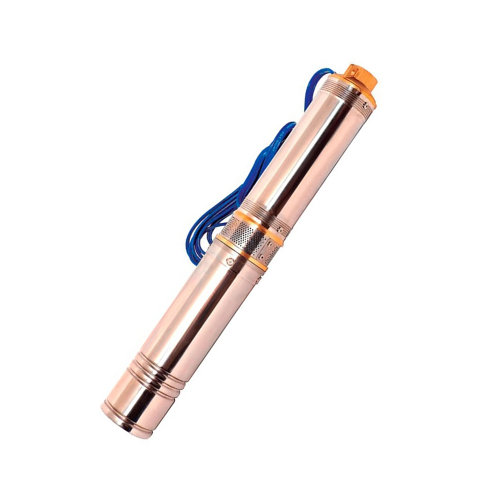 BOMBA SUMERGIBLE TIPO BALA DE 1 HP P/CIST/ALJIBE/POZO PROF. 120 V C/CAPACITOR INTERNO EMB. DE COBRE ALT. MAX DE 26 A 90 MTS DE ACUERDO AL CAUDAL