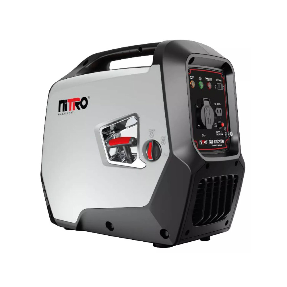 GENERADOR INVERTER SILENCIOSO A GASOLINA DE 1800 WATTS 3.4 HP DE 110 VOLTS, 4 TIEMPOS ENCENDIDO MANUAL