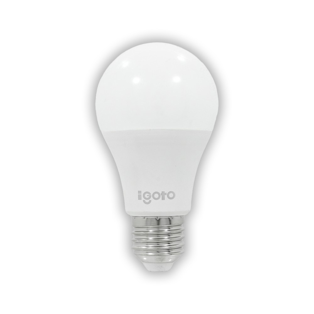 FOCO LED A60 12 WATTS ENTRADA ESTANDAR (LUZ BLANCA 6500 K) (VENTA MINIMA X EMPAQUE INNER DE 10 PZAS)
