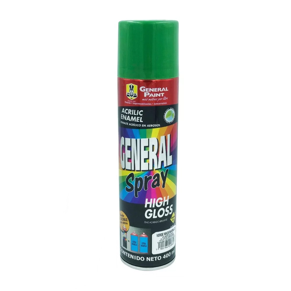 [G.P-A2363] PINTURA EN SPRAY (BOTE 400ml) COLOR VERDE MAQUINARIA