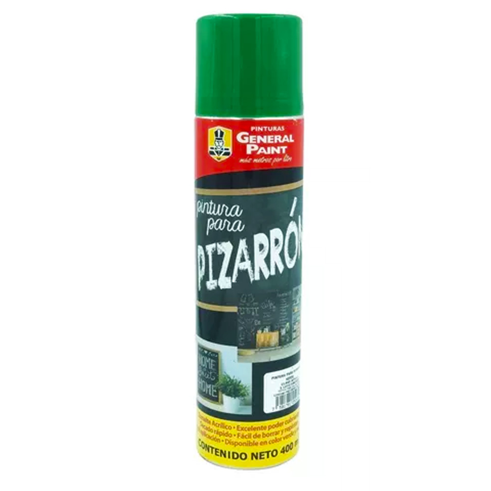 [G.P-AP5104] PINTURA EN SPRAY (BOTE 400ml) ESPECIAL PARA PIZARRON COLOR VERDE