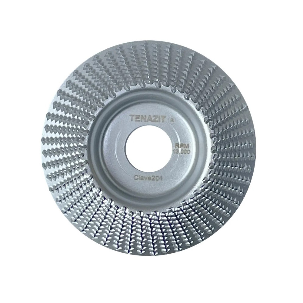 DISCO PARA DESBASTE DE MADERA BISEL DE 4 X 7/8 (METALICO) P/MINIESMERILADORA