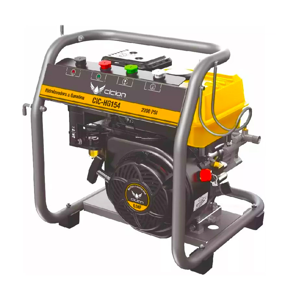 HIDROLAVADORA A GASOLINA 6.5 HP, 2200 PSI, 7.5 L/min