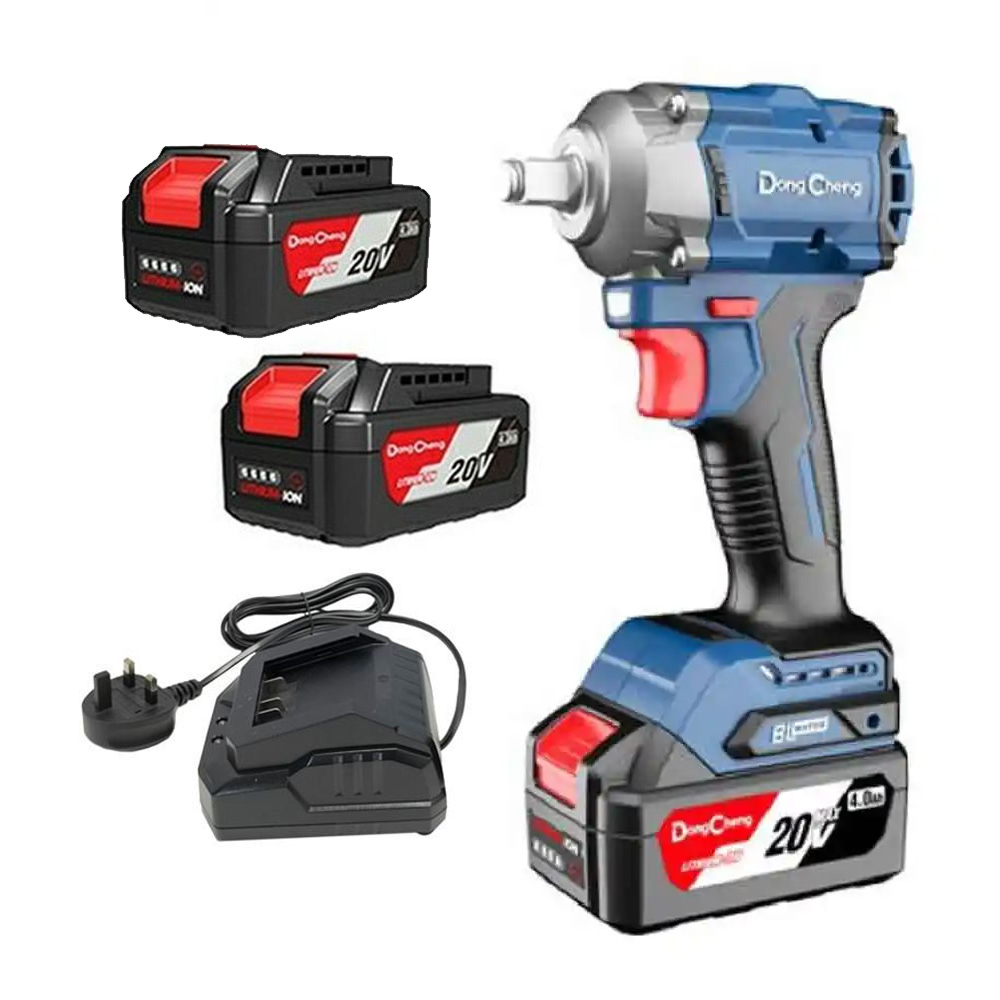 [DCH-DCPB358EM] LLAVE DE IMPACTO 1/2 S/CARBONES COMPACTA 20 V CON 2 BATERIAS 4 AMP, CARGADOR Y ESTUCHE