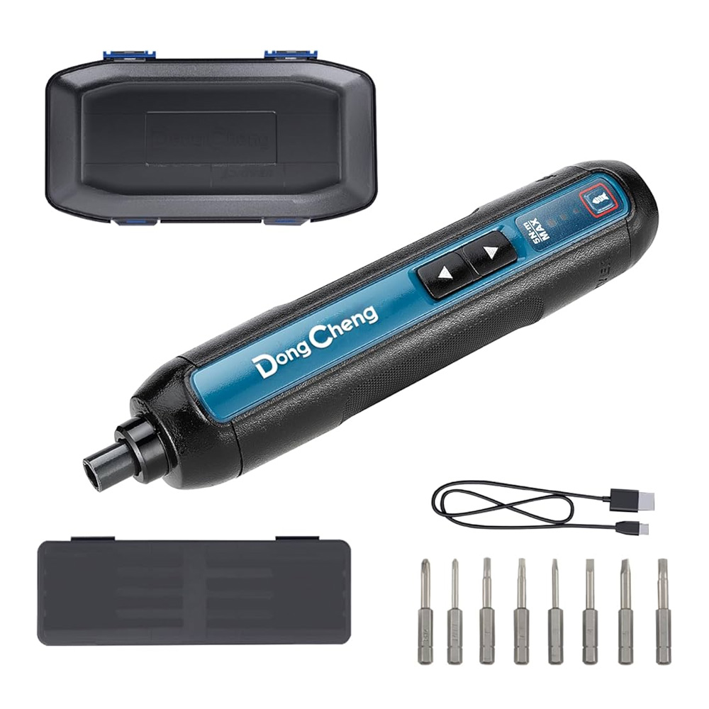 [DCH-DCPL04-5E] MINI DESTORNILLADOR INALAMBRICO RECARGABLE 4V CON JUEGO DE ACCESORIOS Y ESTUCHE