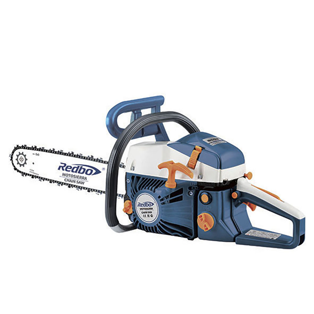 [RED-RB-YJ-5218] MOTOSIERRA A GASOLINA 52 CC C/ESPADA DE CORTE DE 18 PULG. 2.0 KW MOTOR 2 TIEMPOS (GRAVA IVA TASA 0%) 7 KG