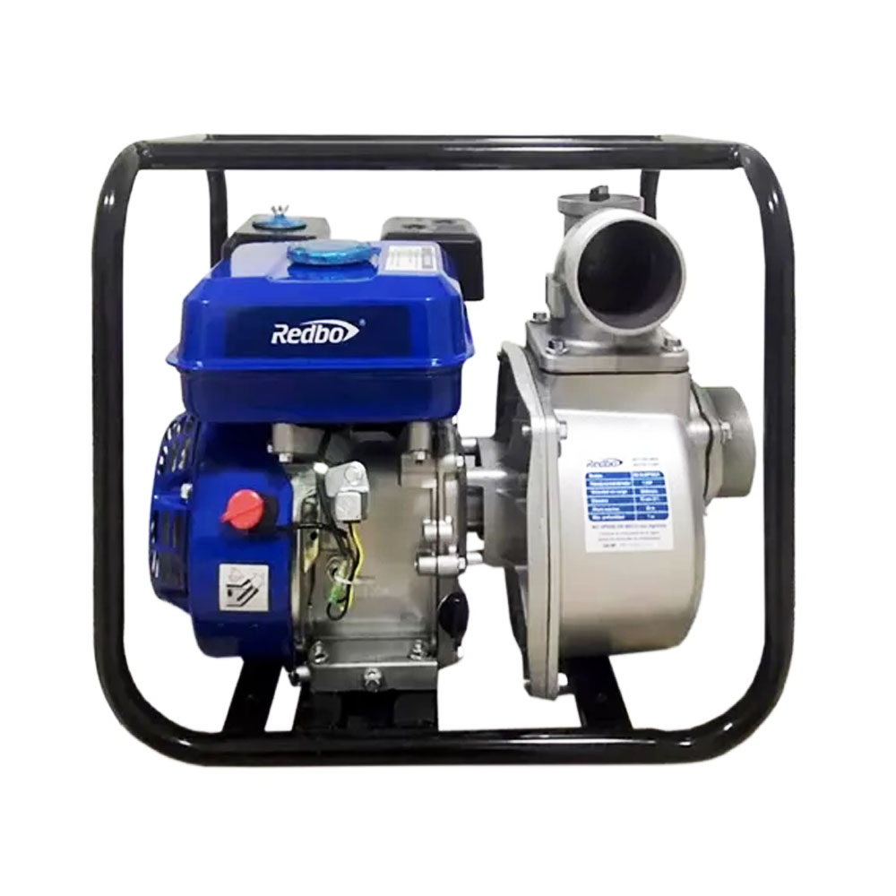 [RED-RB-DLWP20CX] MOTOBOMBA AUTOCEBANTE A GASOLINA 6.5 HP 2 X 2 MOTOR REDBO 163 CC ALTURA DE SUCCION 7 MT (GRAVA IVA TASA 0%)