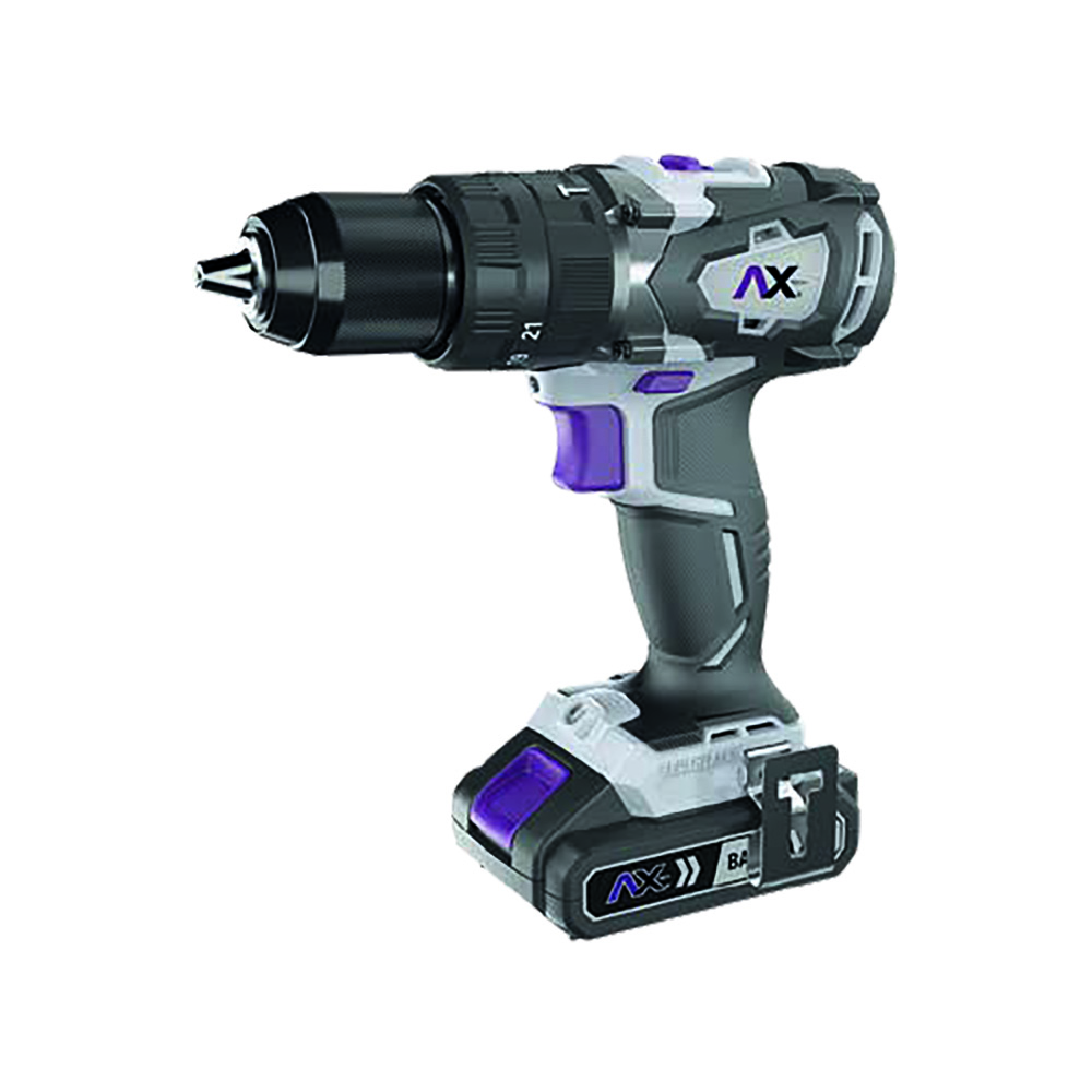 ROTOMARTILLO INALAMBRICO DE 1/2" 20 V, BRUSHLESS CON 2 BATERIAS DE 2 AMP Y MALETIN