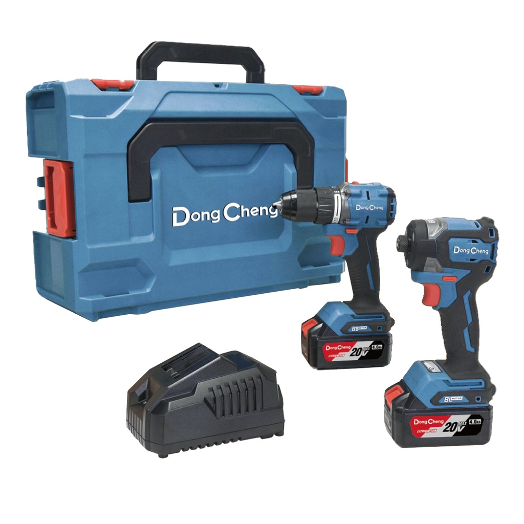 [DCH-DCKIT26EK] COMBO TAL/ROTOM/DEST 1/2 20V BRUSHLESS C/2 BAT 4AMP+DEST.IMPACTO C/208 NM TORQUE C/CAJA STOCKABLE