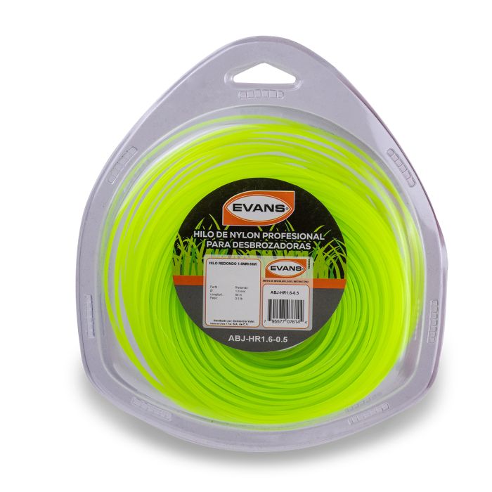 HILO PARA DESBROZADORA REDONDO 1.6MM 88 MT (BLISTER)