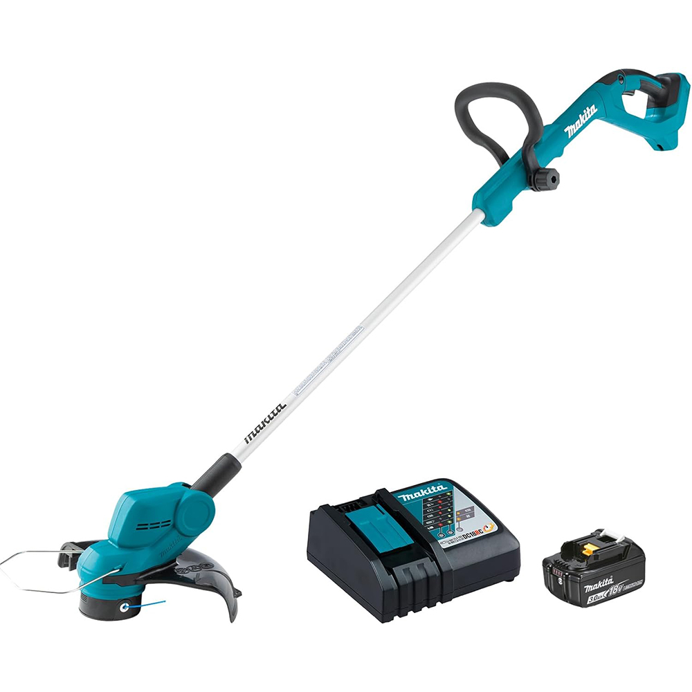 DESBROZADORA INALAMBRICA 18V MANGO EN D CON UNA BATERIA 3AMP Y CARGADOR