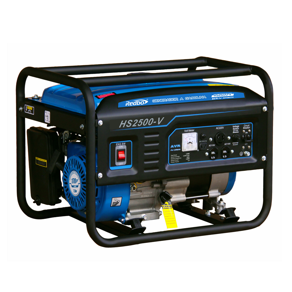 GENERADOR A GASOLINA 2200 WATTS DE 7 HP 110/220 V 60Hz ARRANQUE MANUAL PESO 43.6 KGS