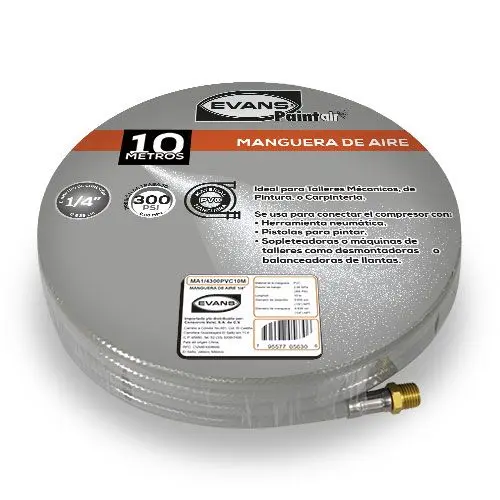[EVA-MA1/4300PVC10M] MANGUERA DE AIRE 1/4 10 MTS