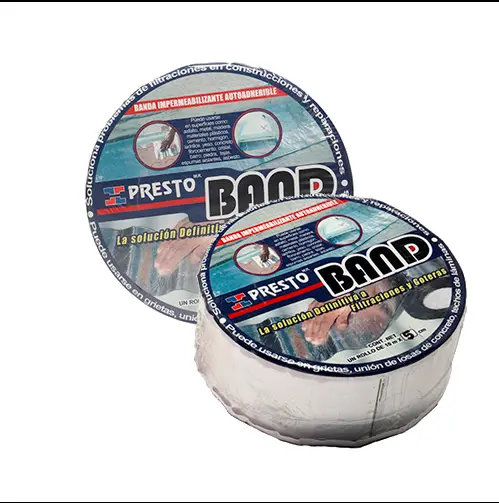 [PRE-3210] PRESTO BAND ALUMINIO ROLLO 10 CM X 10 CM